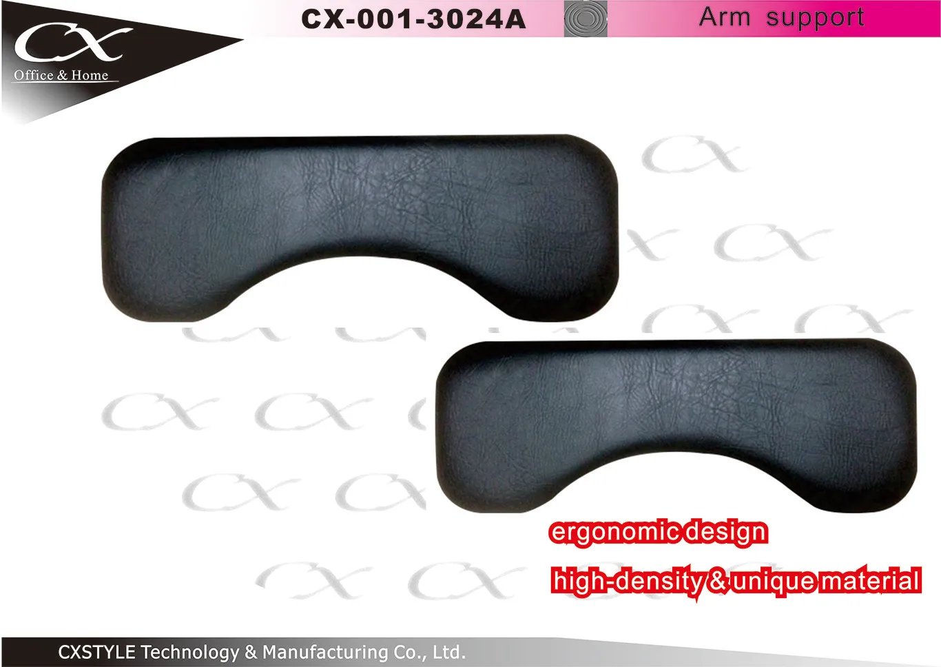 Armrest, Arm sponge support, Wrist GEL pad Taiwan 3024A